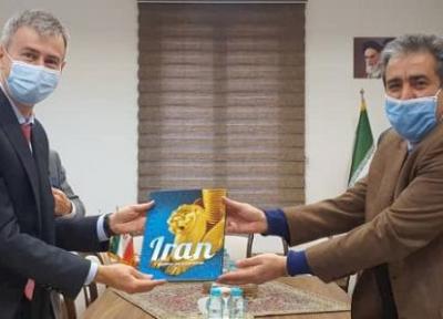 ملاقات سفیر سوئیس با رئیس کل موزه ملی ایران