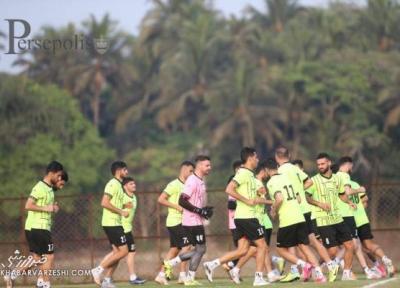 تمرین پرسپولیسی ها با تشویق فوتبالدوستان هندی