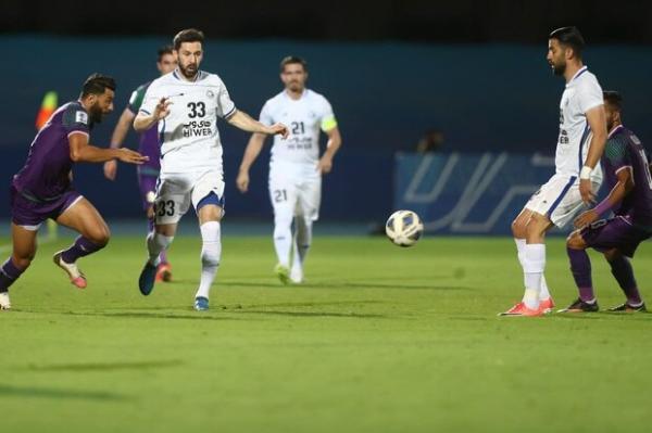 پیروزی سخت استقلال برابر الشرطه در نیمه اول، یک مدافع قفل را شکست