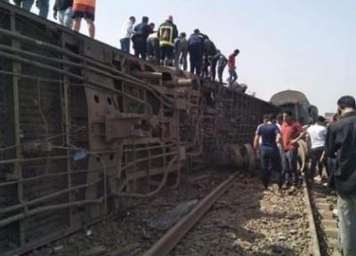 8 کشته و بیش از 100 زخمی در واژگونی قطار در مصر