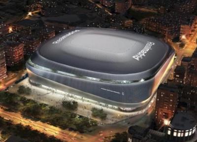 پیشرفت حیرت انگیز بازسازی استادیوم سانتیاگو برنابئو (بازسازی ویلا)