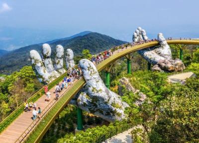 آشنایی با پل طلایی ویتنام Golden Bridge