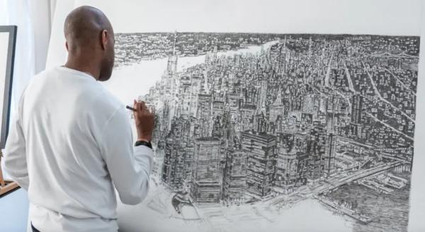 استفان ویلشر، دوربین انسانی که جهان را در ذهن نقاشی می کند