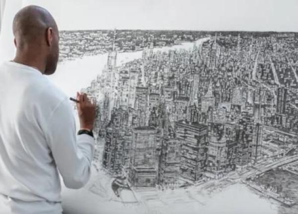 استفان ویلشر، دوربین انسانی که جهان را در ذهن نقاشی می کند