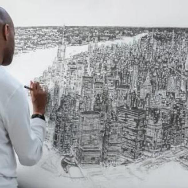 استفان ویلشر، دوربین انسانی که جهان را در ذهن نقاشی می کند