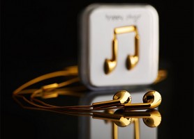 معرفی هدفون happy plugs از طلای 18 عیار